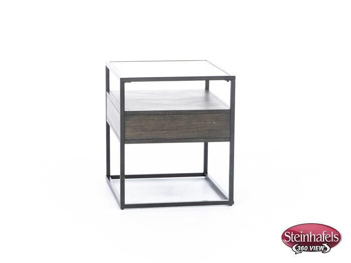 liberty furniture brown end table  image   