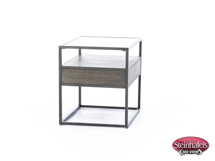 liberty furniture brown end table  image   