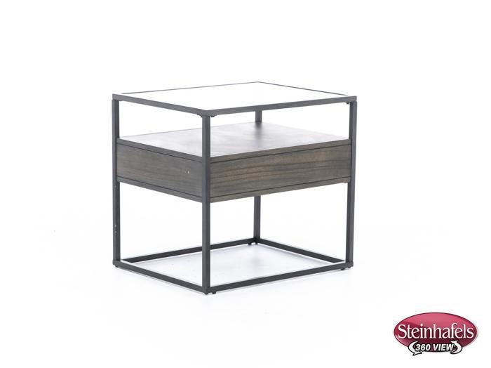 liberty furniture brown end table  image   