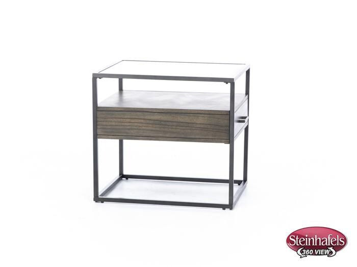 liberty furniture brown end table  image   
