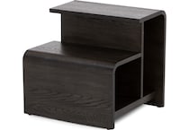 liberty furniture brown end table prs  