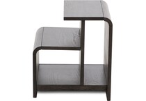 liberty furniture brown end table prs  