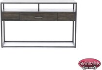 liberty furniture brown sofa table  image   