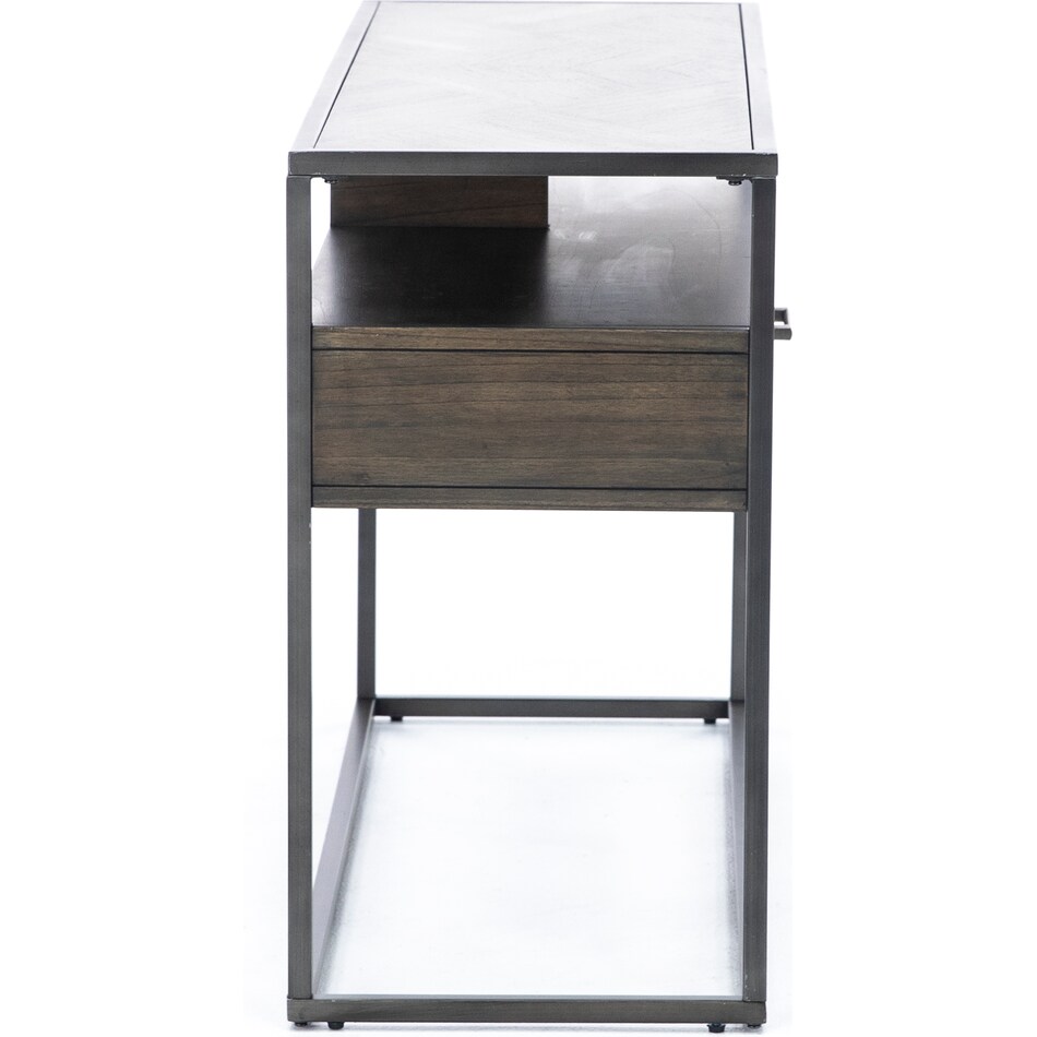 liberty furniture brown sofa table   