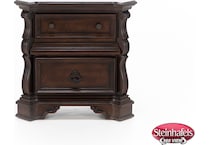 liberty furniture distressed two drawer  image   