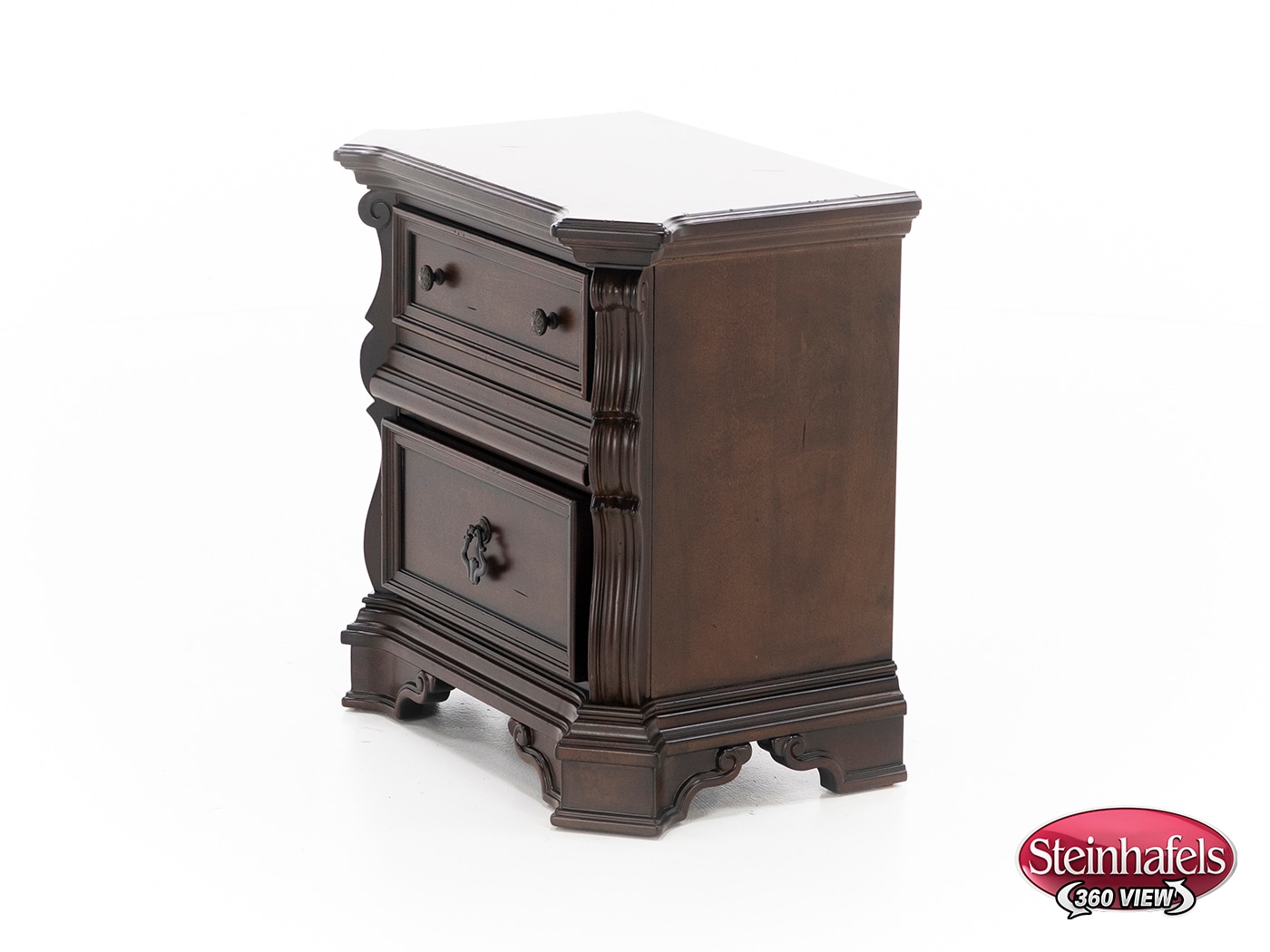 liberty furniture distressed two drawer  image   