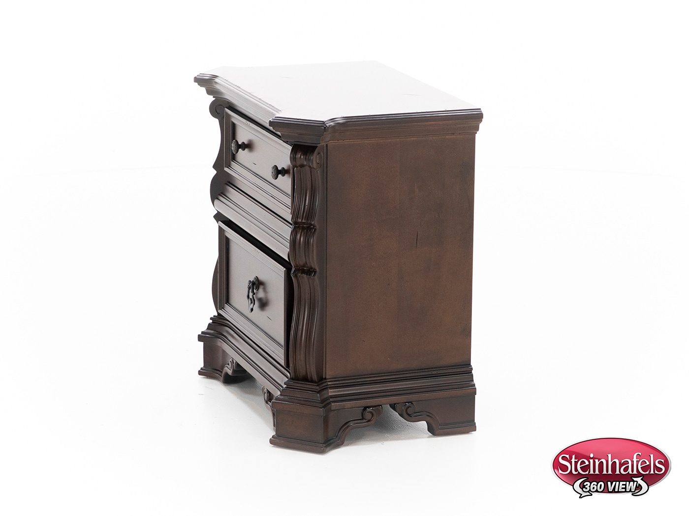 liberty furniture distressed two drawer  image   