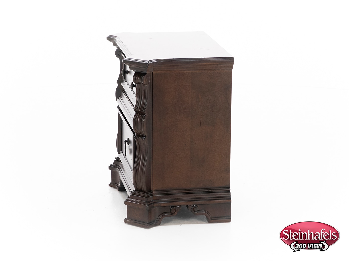 liberty furniture distressed two drawer  image   