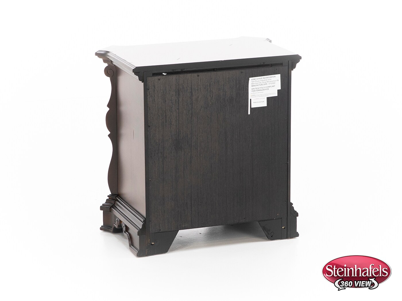 liberty furniture distressed two drawer  image   