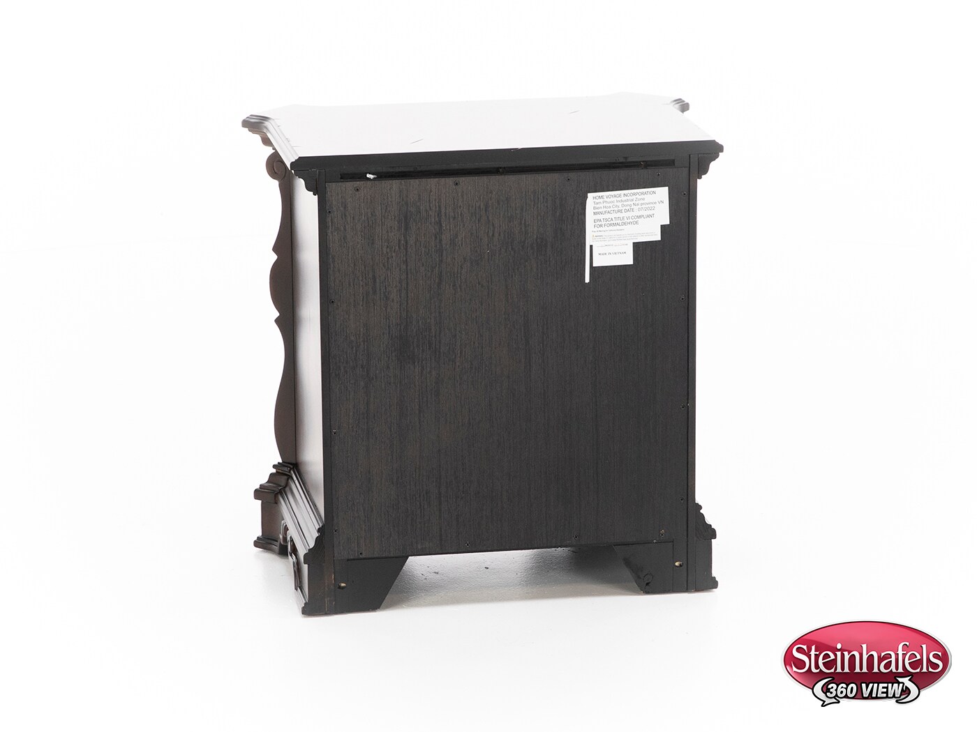 liberty furniture distressed two drawer  image   