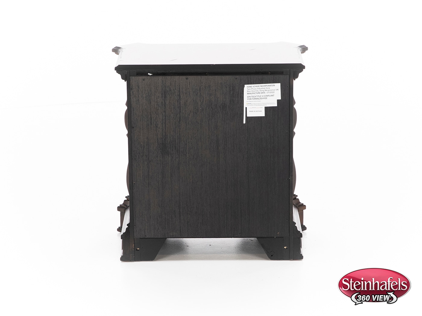 liberty furniture distressed two drawer  image   