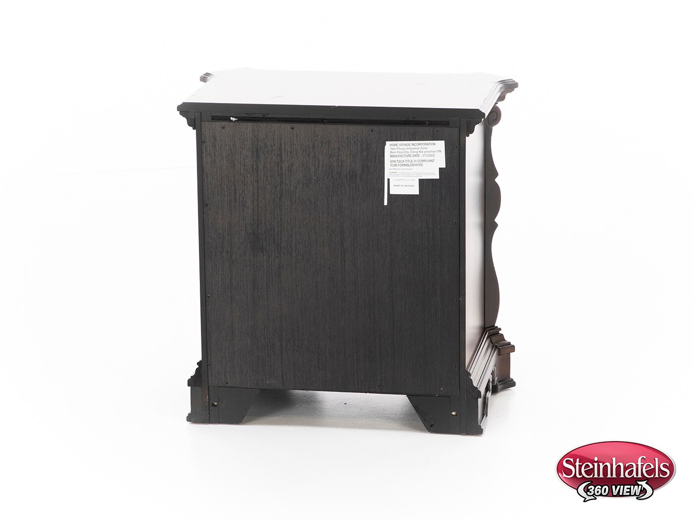 liberty furniture distressed two drawer  image   