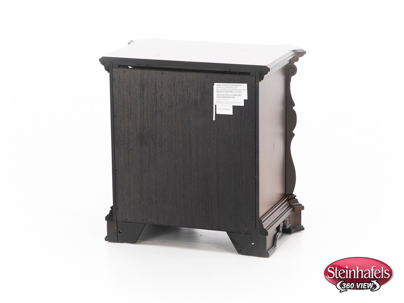 liberty furniture distressed two drawer  image   