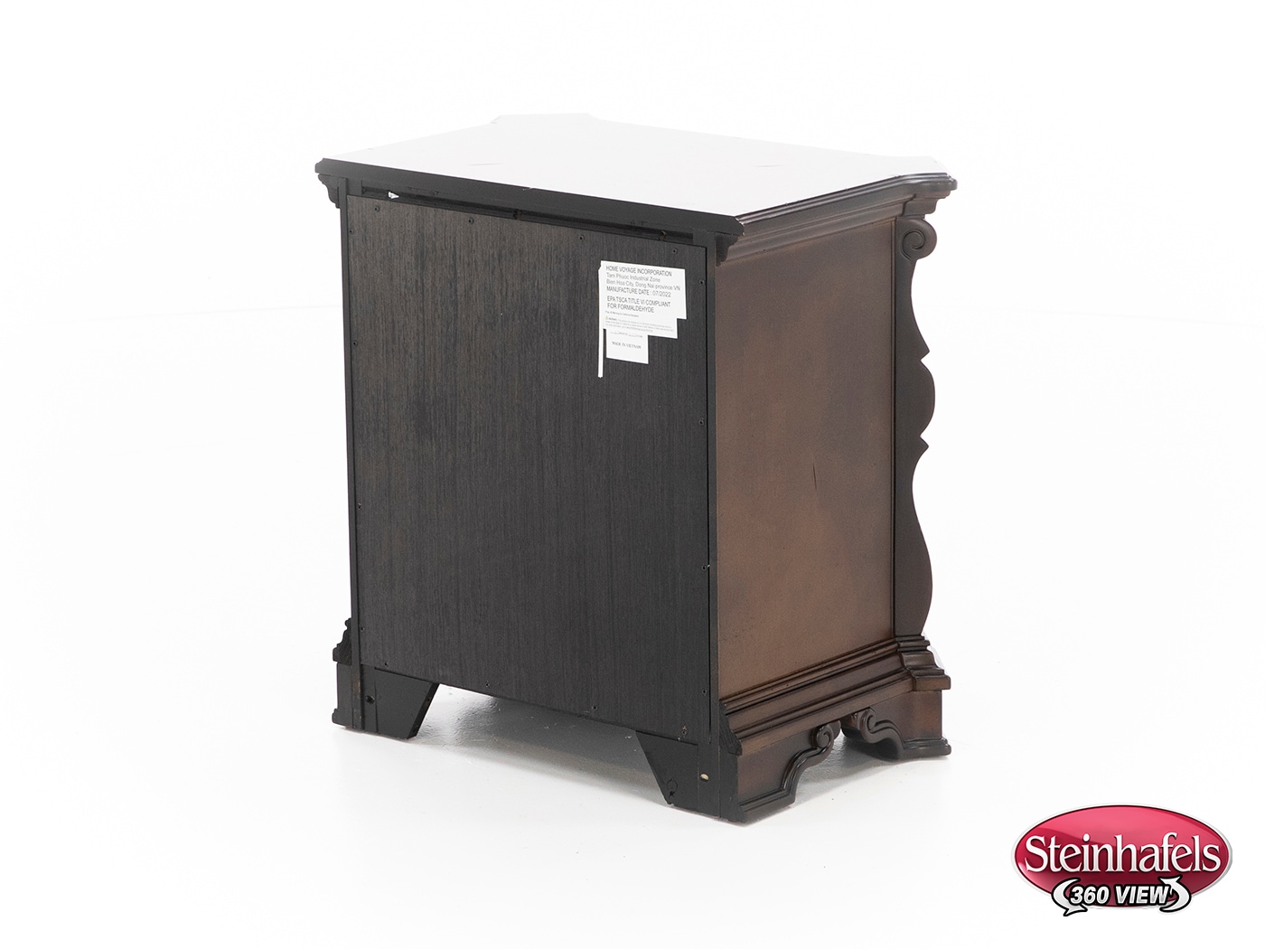 liberty furniture distressed two drawer  image   