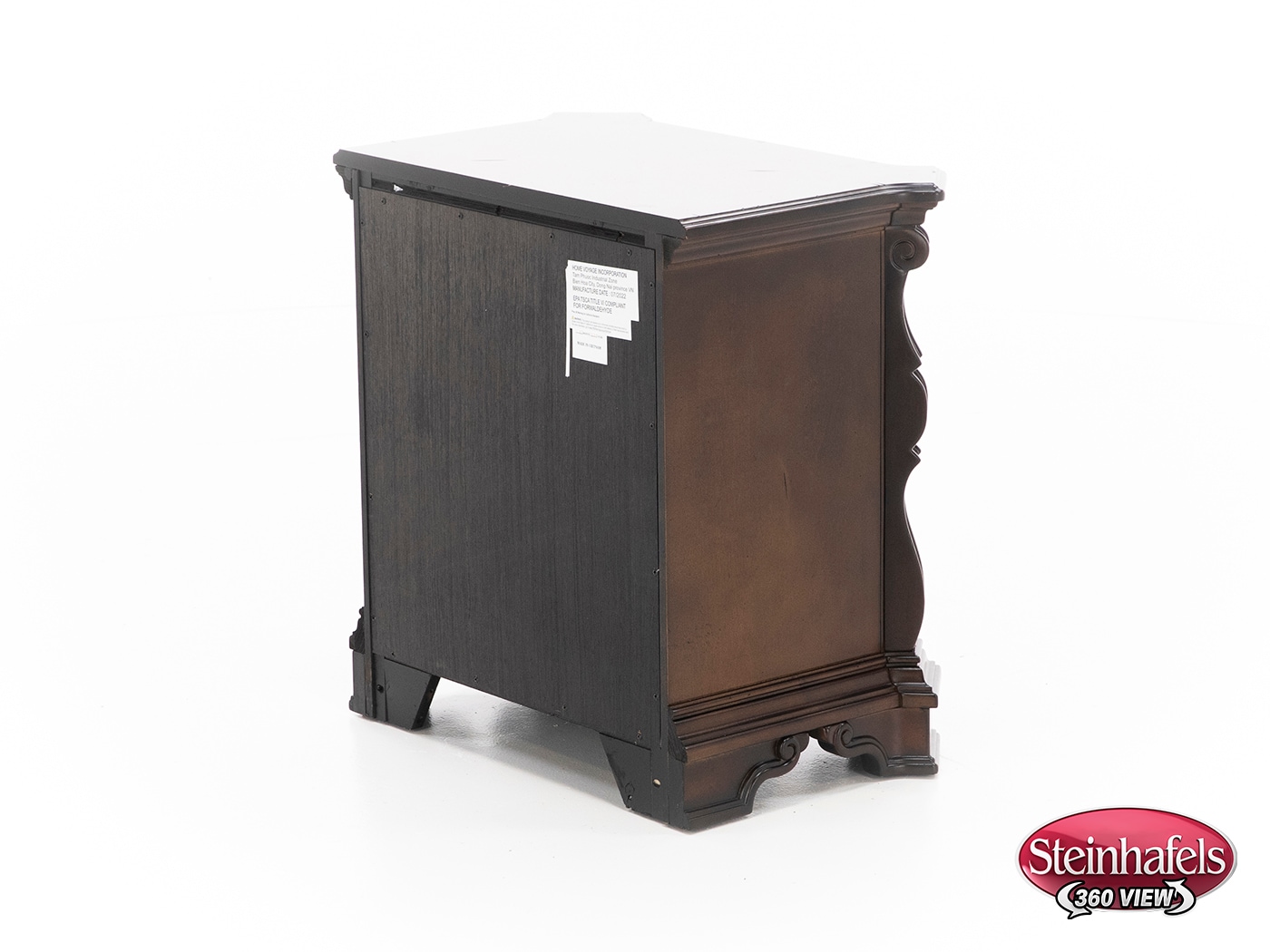 liberty furniture distressed two drawer  image   