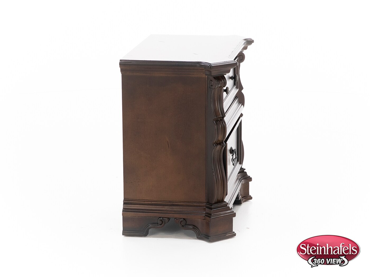 liberty furniture distressed two drawer  image   