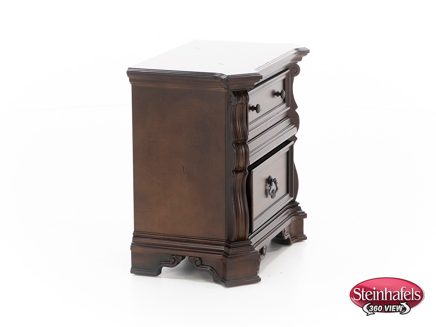liberty furniture distressed two drawer  image   