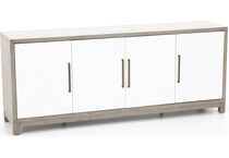 liberty furniture grey console palm  