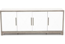 liberty furniture grey console palm  