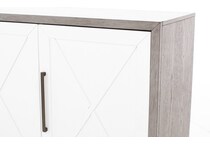 liberty furniture grey console palm  