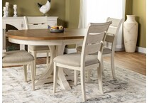 liberty furniture white inch standard seat height side chair lifestyle image   