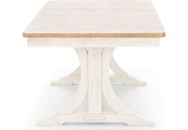 liberty furniture white inch standard height rectangle p  