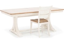liberty furniture white inch standard height rectangle p  