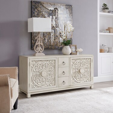 Sundance 2 Door 3 Drawer Accent Cabinet