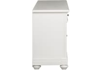 liberty furniture white console   