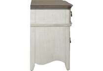 liberty furniture white desk components   