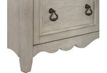 liberty furniture white desk components   