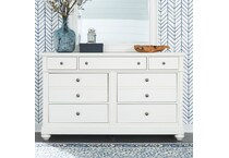 liberty furniture white double   