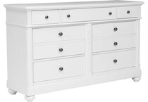 liberty furniture white double   