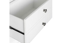 liberty furniture white double   