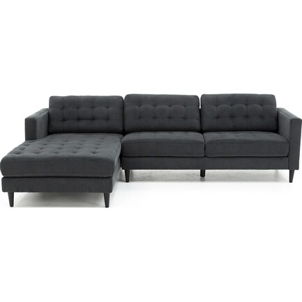 Mercury Left Chaise 2-Pc. Sectional with FREE Ottoman