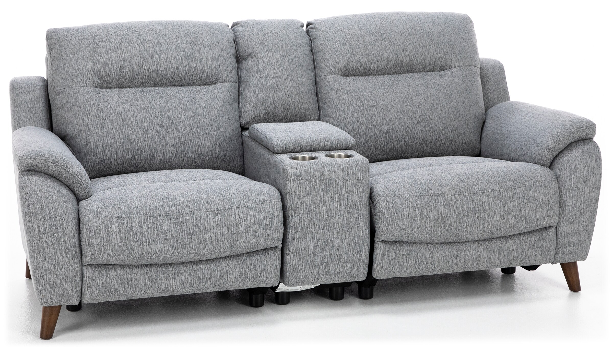Kara 3 Pc. Power Headrest Reclining Console Loveseat Steinhafels