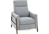link grey recliner z  