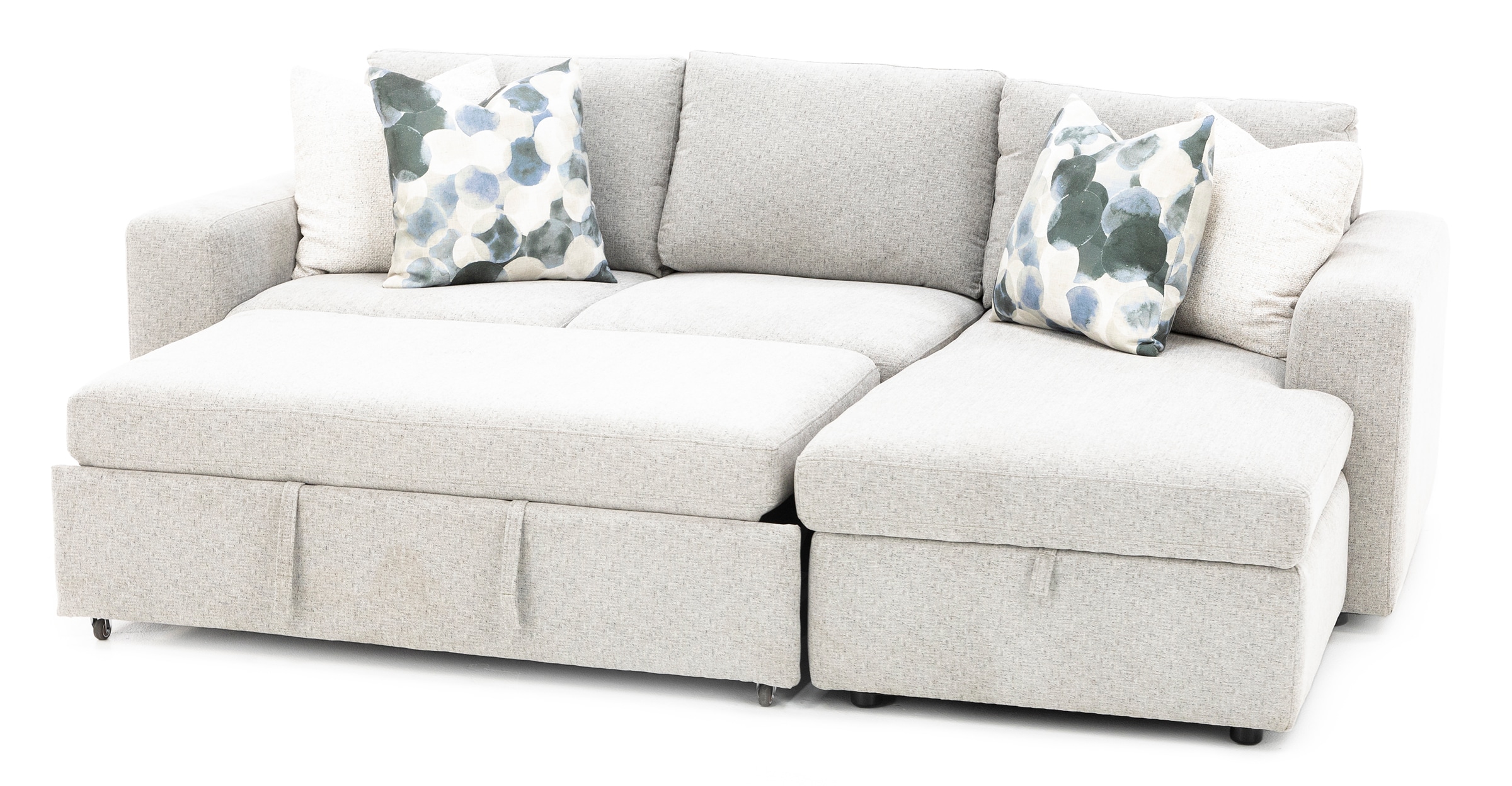 Nikki 2 pc store sleeper sectional