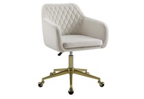 lino beige desk chair qlt  