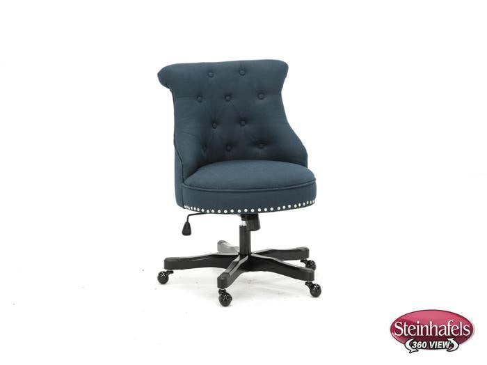 lino blue desk chair  image   