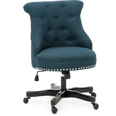 Sinclair Azure Blue Office Chair