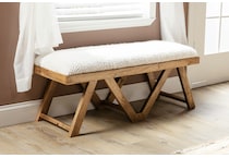 lino brown bench trunk lifestyle image lobby  