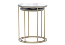 lino chairside table   