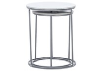 lino chairside table   