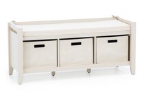 lino cream bench trunk   