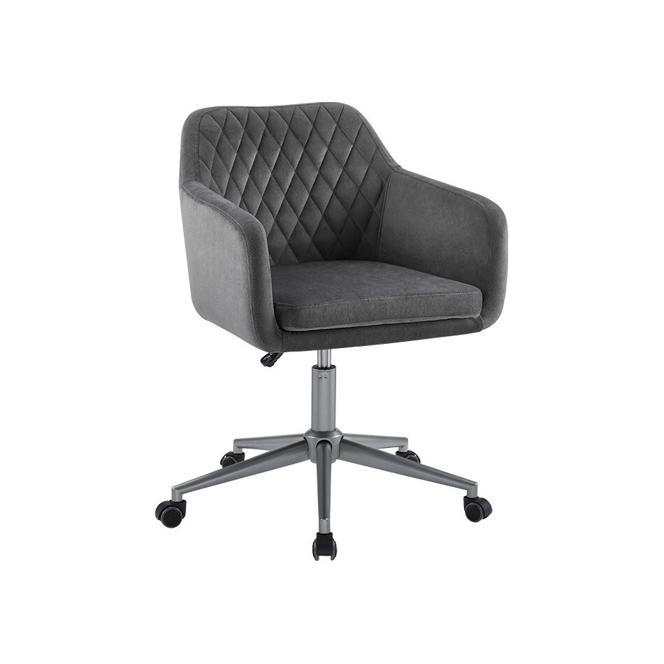 lino grey desk chair achar  