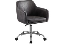 lino grey desk chair achar  