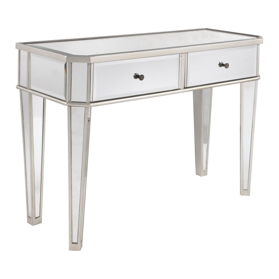 lino silver hall entry table maril  