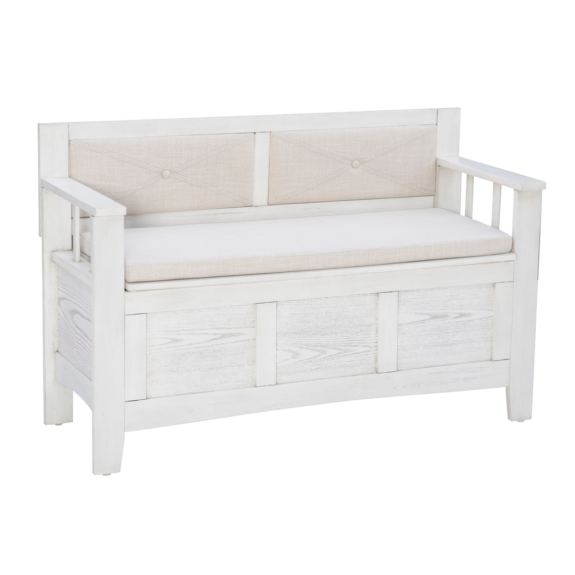 White clearance bench target