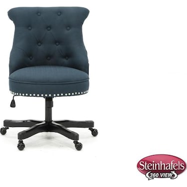 Sinclair Azure Blue Office Chair